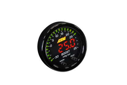 AEM X-Series Boost Pressure Gauge - JD Customs U.S.A