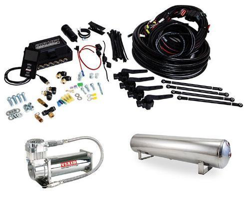 Air Lift Front 3H Height + Pressure Air Suspension Kit (27691) (Universal) - JD Customs U.S.A