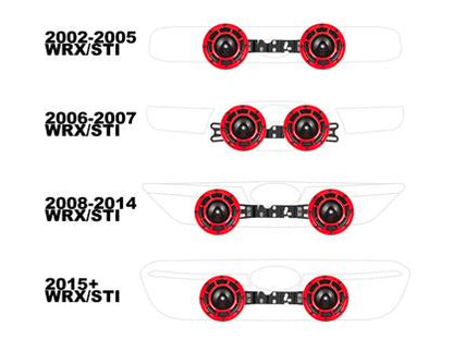 GrimmSpeed BroTie マウント ブラケット (Hella ホーン用) (02+ WRX/STi)