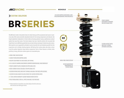 BC Racing BR Series Coilovers (Evo X) - JD Customs U.S.A