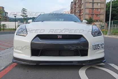 Rexpeed M-Style Carbon Fiber Splitter (GT-R 08-11 ) - JD Customs U.S.A