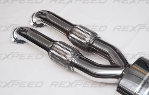 Rexpeed Resonated Midpipe (R35 GT-R) - JD Customs U.S.A