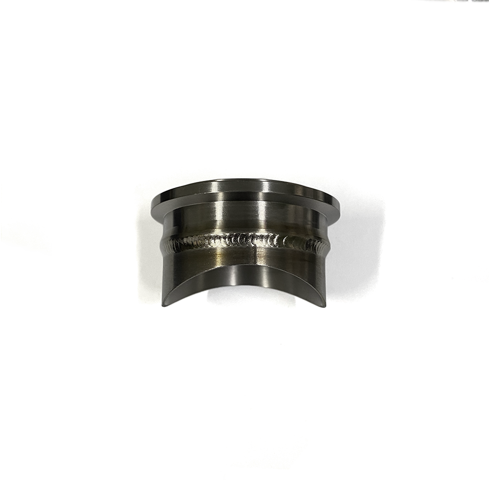 Brida de válvula de descarga de titanio Ticon TiAL de 50 mm