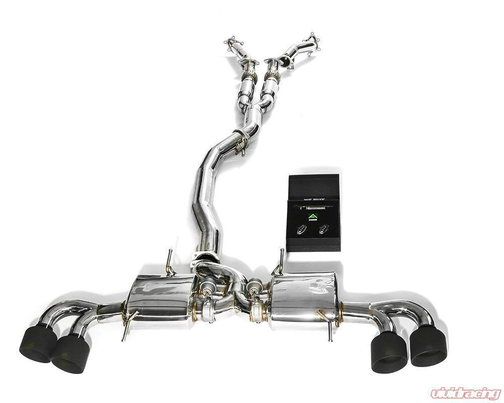 Armytrix Stainless 102mm Valvetronic Cat-Back Exhaust (09-17 GT-R) - JD Customs U.S.A