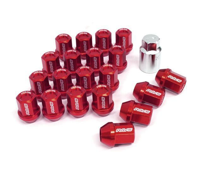 Volk Racing L32 Straight Type Lug Nut Set (12x1.5) (Set of 20) (Universal) - JD Customs U.S.A