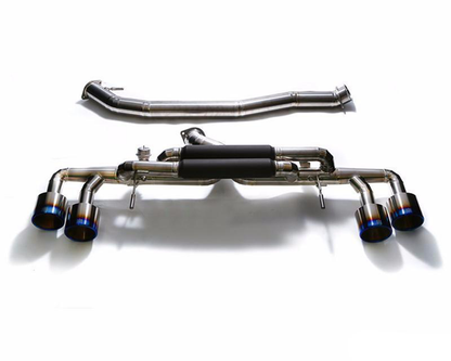 Armytrix Titanium 90mm Valvetronic Cat-Back Exhaust (09-17 GT-R) - JD Customs U.S.A