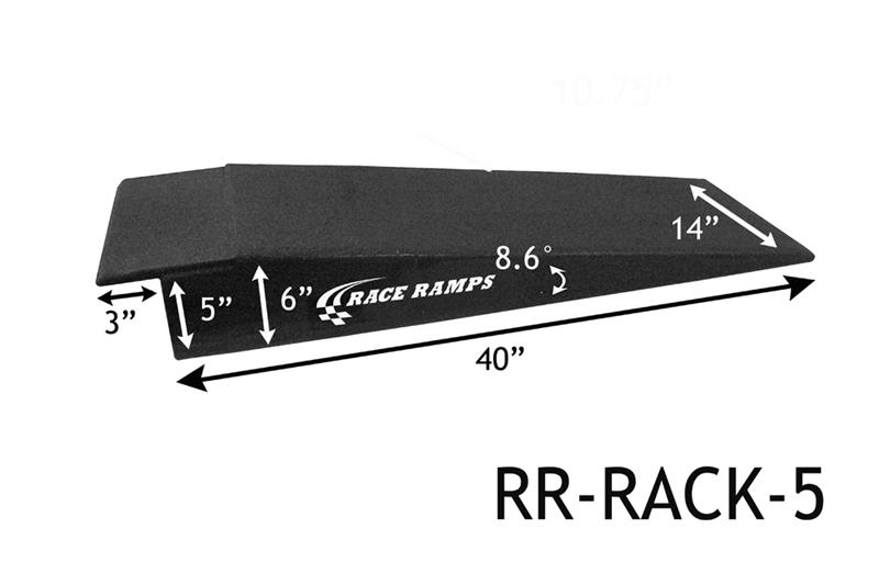 Race Ramps | 5" Rack Ramps with Lip | Set of 2 - JD Customs U.S.A