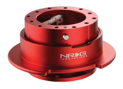 NRG Gen 2.5 Red Steering Wheel Quick Release Kit - JD Customs U.S.A