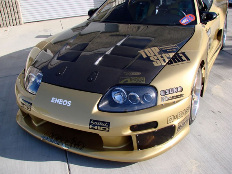 Seibon TS-Style Carbon Fiber Hood (MK4 Supra) - JD Customs U.S.A