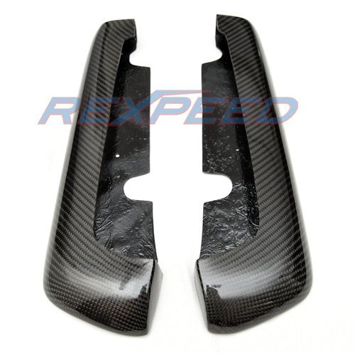Rexpeed C-Style Carbon Rear Bumper Extensions (15-20 WRX/STI)