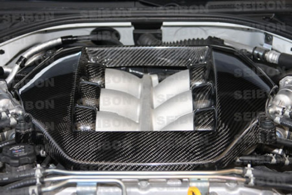 Seibon OEM-Style Carbon Fiber Engine Cover (9-20 GT-R) - JD Customs U.S.A