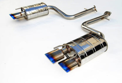 Invidia Titanium Quad Rolled Tip Axel - Back Exhaust (15+ Lexus RC350/200T) - Invidia