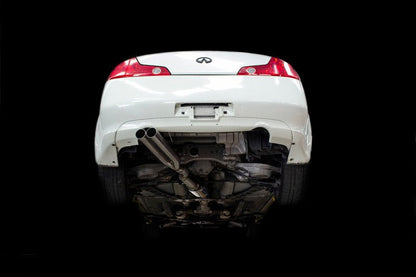 ISR Performance EP (Straight Pipes) Dual Tip Exhaust (03 - 07 Infiniti G35 Coupe) - ISR Performance