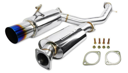 ISR Performance GT Single Exhaust With Burnt Tip (Nissan 370Z) - ISR Performance