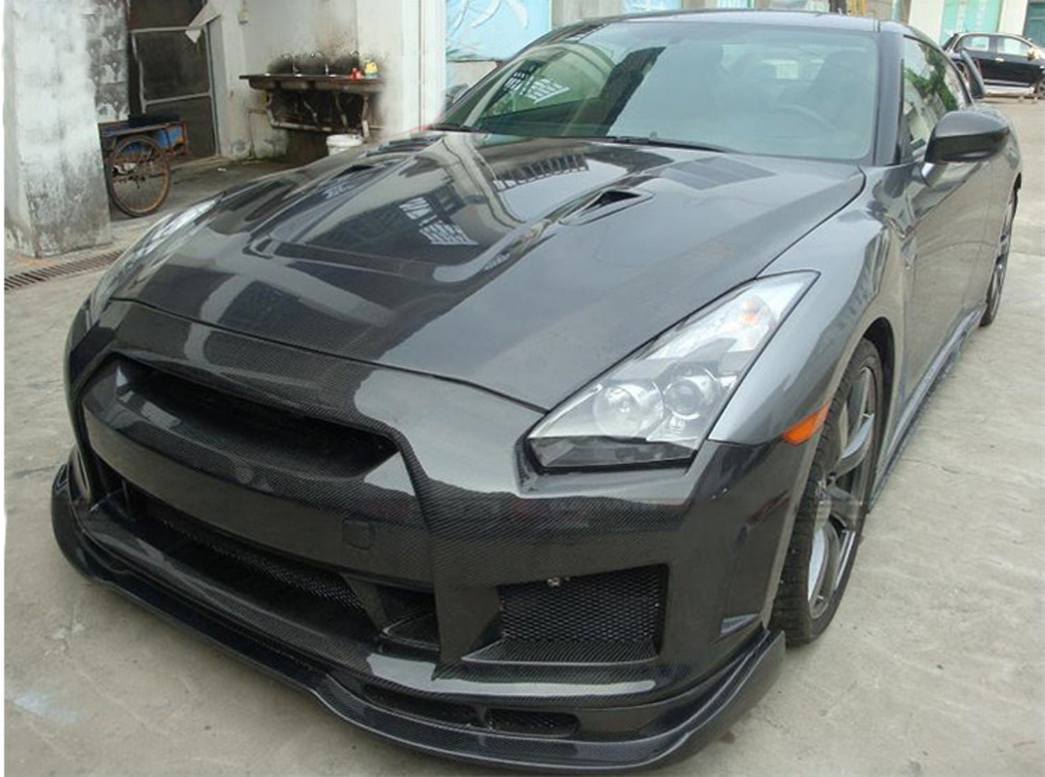 JDC BSE 2 Style Carbon Fiber Hood (09 - 21 R35 GT - R) - JDC Body