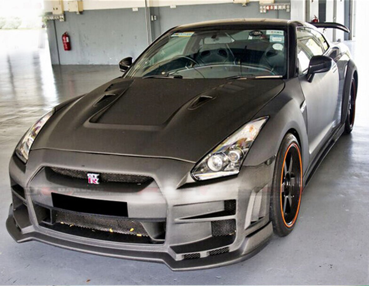 JDC BSE 2 Style Carbon Fiber Hood (09 - 21 R35 GT - R) - JDC Body