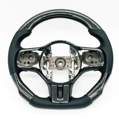 JDC Carbon Fiber Steering Wheel (Evo X/Ralliart) - JD Customs U.S.A