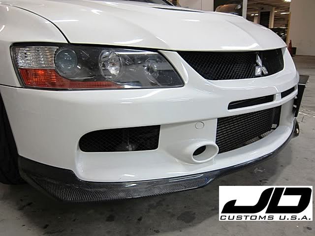 JDC OEM Style Carbon Fiber Front Lip (Evo 9) - JDC Body