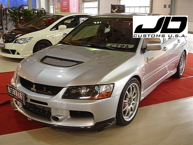 JDC OEM Style Carbon Fiber Front Lip (Evo 9) - JDC Body