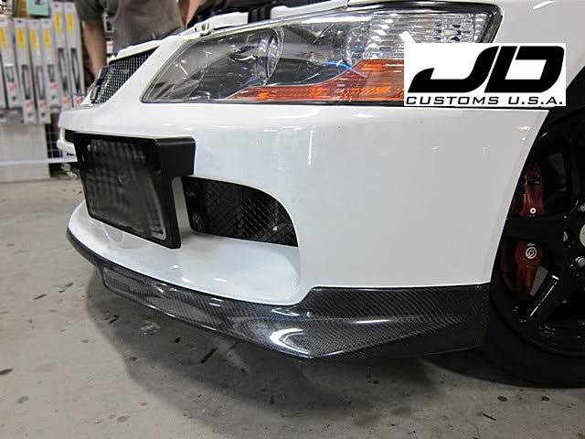 JDC OEM Style Carbon Fiber Front Lip (Evo 9) - JDC Body