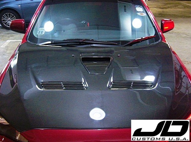 JDC OEM Style Carbon Fiber Hood (Evo X) - JDC Body