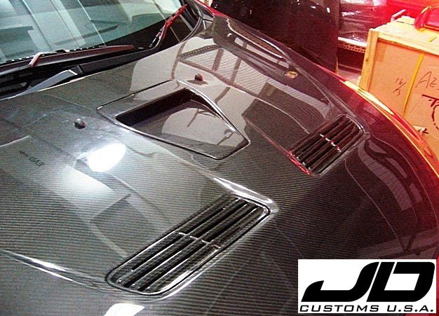 JDC OEM Style Carbon Fiber Hood (Evo X) - JDC Body