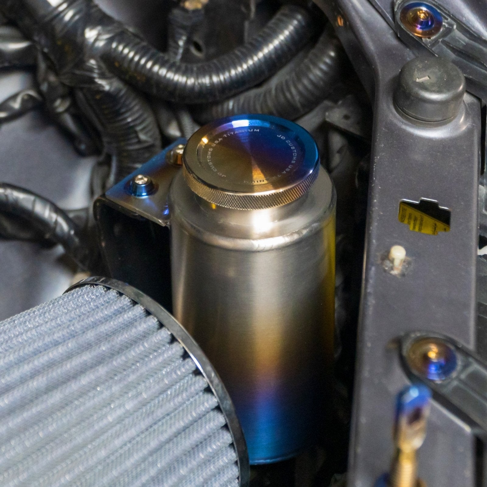 JDC Titanium ACD Reservoir Tank (Evo 8/9) - JD Customs U.S.A