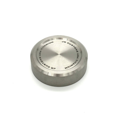 JDC Titanium Brake Master Cap Cover (Multiple Honda Applications) - JD Customs U.S.A