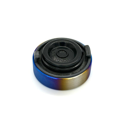 JDC Titanium Brake Master Cap Cover (Multiple Honda Applications) - JD Customs U.S.A