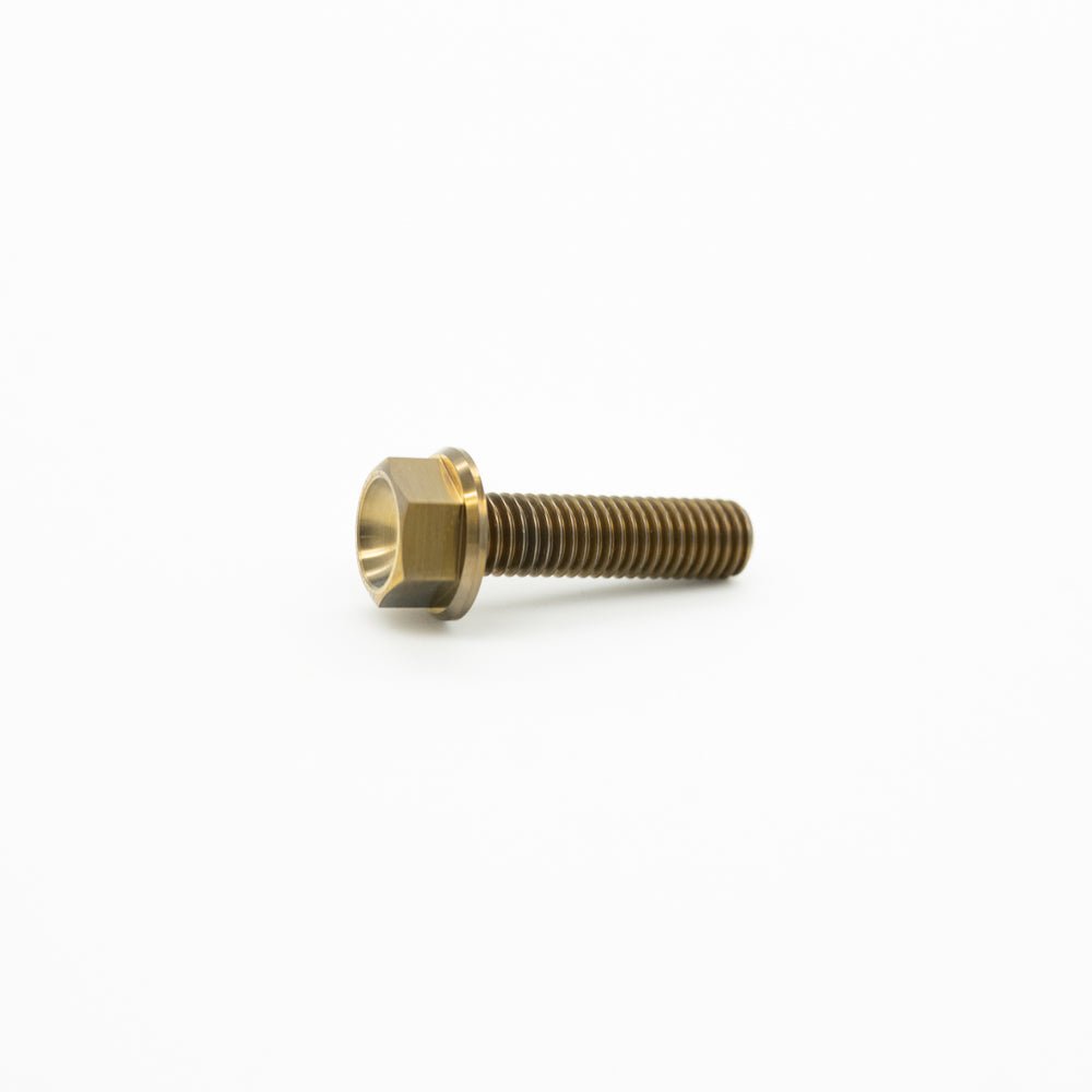 JDC Titanium Hex Flange Bolts - JD Customs U.S.A