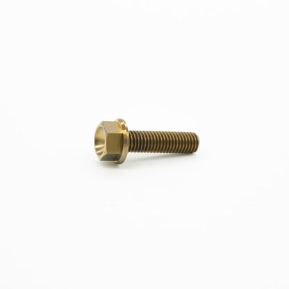 JDC Titanium Hex Flange Bolts - JD Customs U.S.A