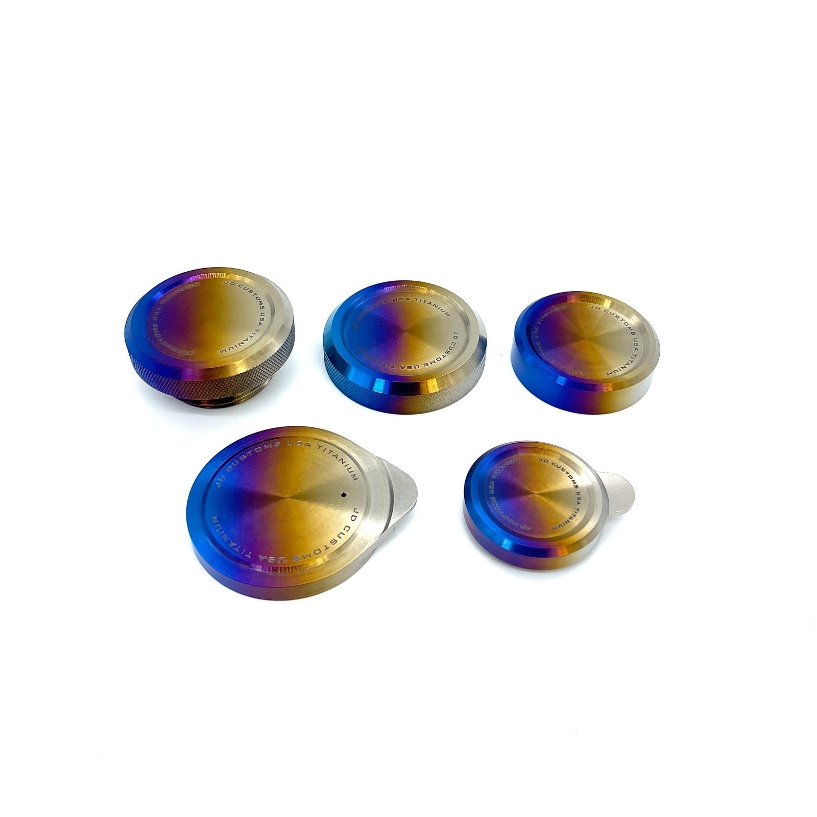 JDC Titanium Master Cap Set (13 - 21 BRZ/FR - S/86) - JD Customs U.S.A