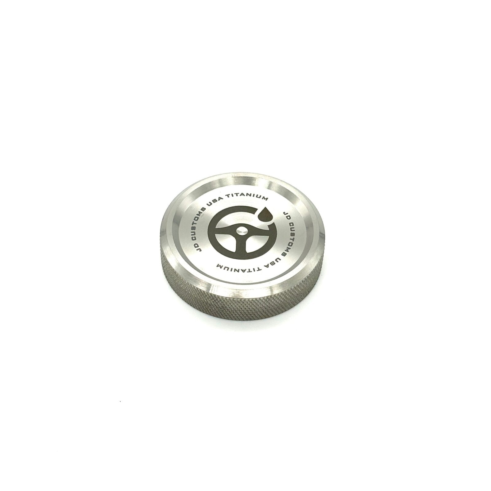 JDC Titanium Power Steering Cap Cover (Evo X) - JD Customs U.S.A