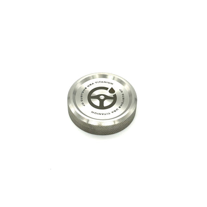 JDC Titanium Power Steering Cap Cover (Evo X) - JD Customs U.S.A