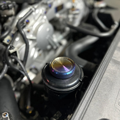 JDC Titanium Power Steering Cap Cover (R35 GT - R) - JD Customs U.S.A