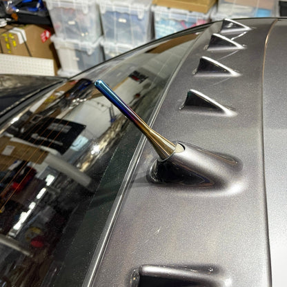 JDC Titanium Shorty Antenna (Evo 7/8/9) - JD Customs U.S.A