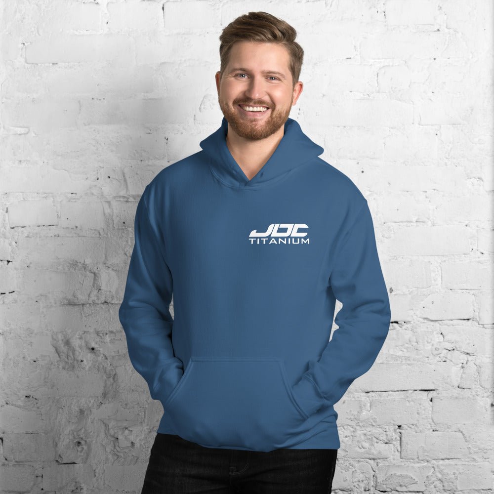 JDC Titanium Unisex Hoodie - JDC Merch