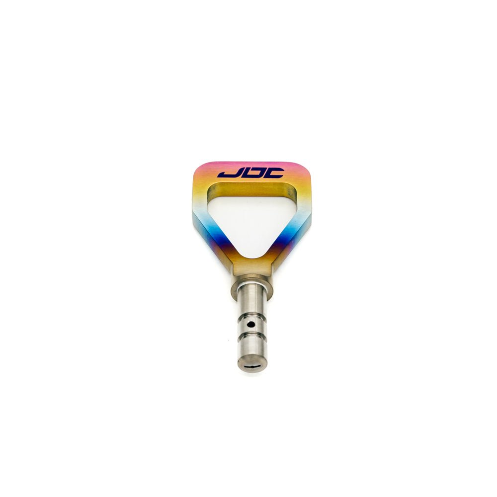 JDC Titanium V1 Oil Dipstick Handle (Evo 7/8/9/X/DSM) - JD Customs U.S.A