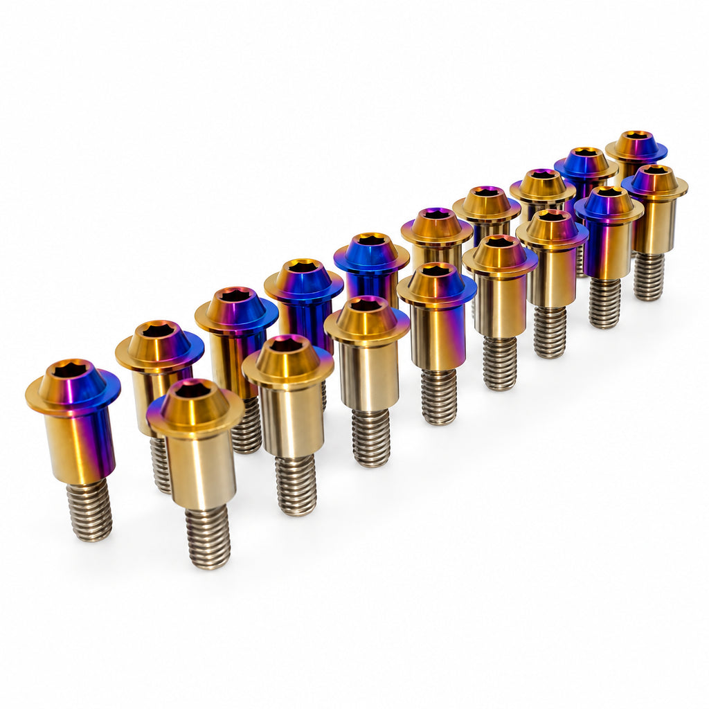 JDC Titanium Valve Cover Hardware Replacement Kit (Evo X) - 13