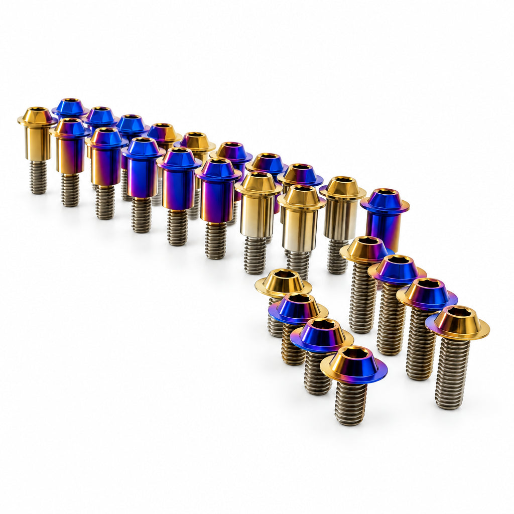 JDC Titanium Valve Cover Hardware Replacement Kit (Evo X) - 12