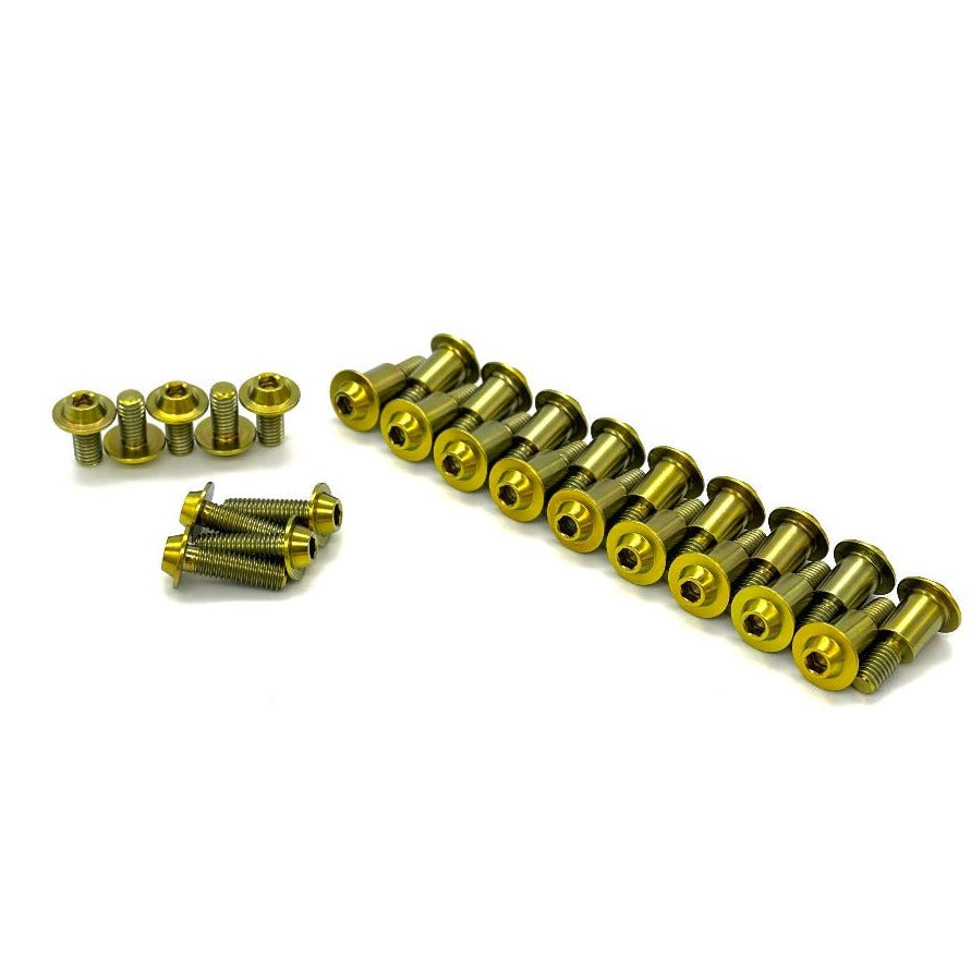 JDC Titanium Valve Cover Hardware Replacement Kit (Evo X) - 1