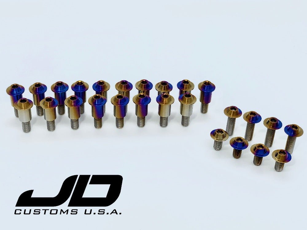 JDC Titanium Valve Cover Hardware Replacement Kit (Evo X) - JD Customs U.S.A