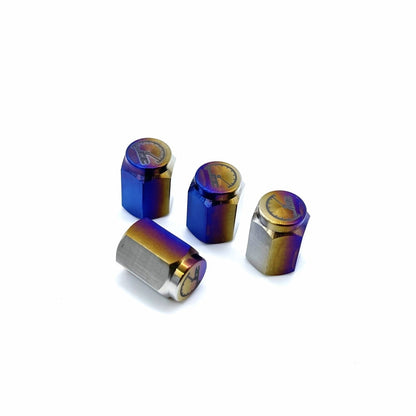 JDC Titanium Valve Stem Caps - JD Customs U.S.A