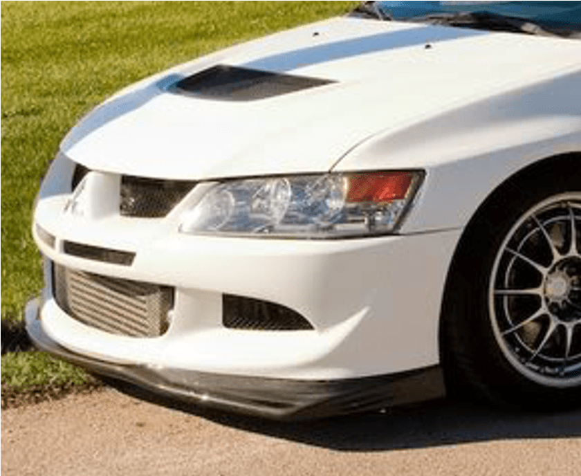 JDC TS Style Carbon Fiber Front Lip (Evo 8) - JDC Body