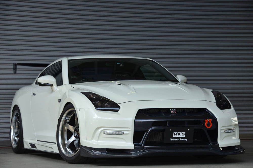 JDC Varis Style FRP/Carbon Fiber Front Lip (12 - 15 R35 GT - R) - JDC Body