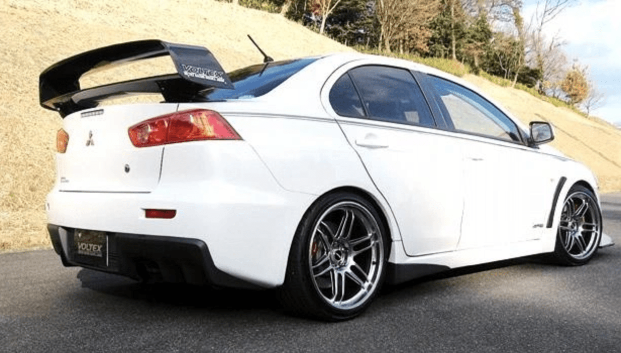 JDC Voltex Style Carbon Fiber Spoiler (Evo X) - JDC Body