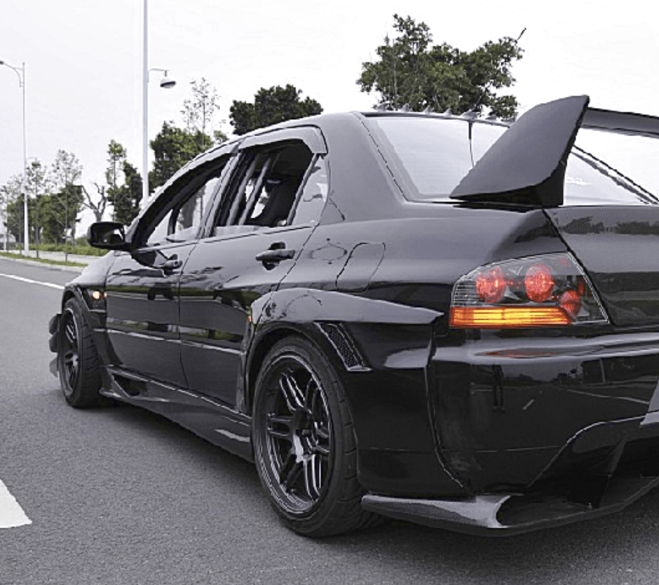 JDC Voltex Style Partial Carbon Fiber Widebody Kit (Evo 8/9) **SPECIAL ORDER** - JDC Body