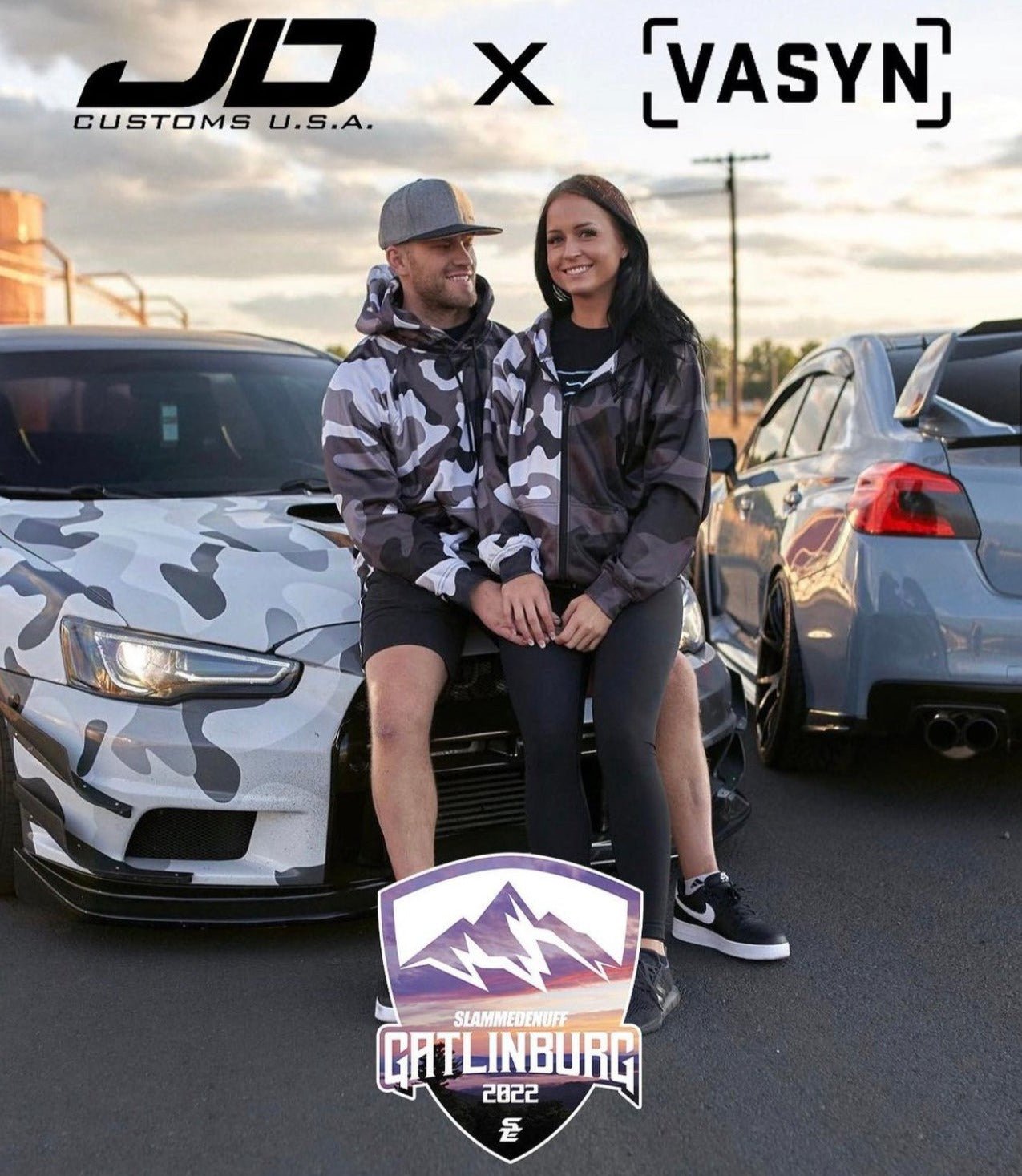 JDC x Vasyn "Slammedenuff Gatlinburg 2022" T-Shirt - Merch