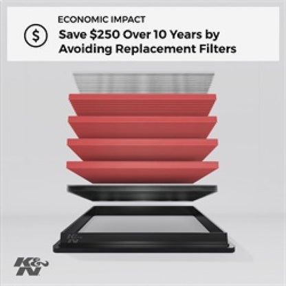 K&N Drop - In Air Filter (GR Corolla/ Multiple Toyota & Lexus Fitments) - K&N Engineering
