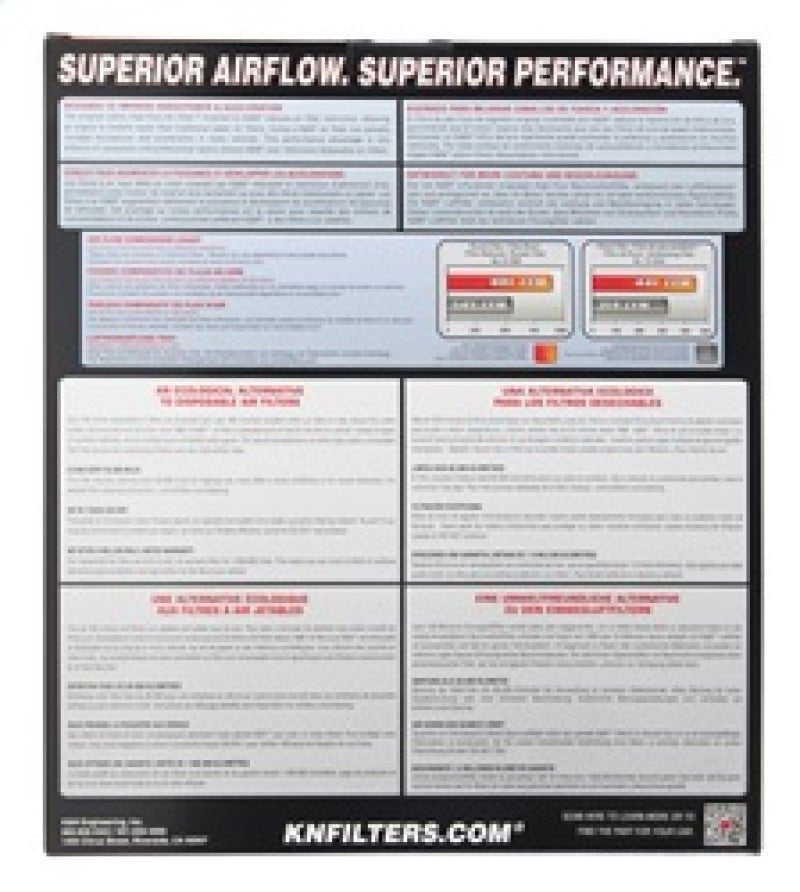 K&N Drop In Air Filter (Mazda RX - 7) - K&N Engineering